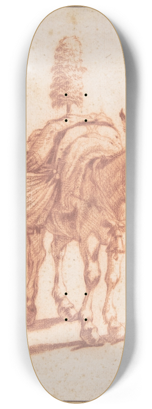 Adriaen van de Velde - A Donkey 8.25 inch art skate deck