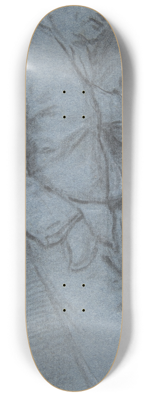 Adriaen van Ostade - Study of a Standing Peasant 8.25 inch art skate deck
