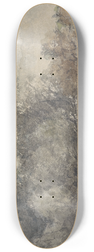 Adrianus Eversen - Boot met gestreken mast aan wal liggend 8.25 inch art skate deck