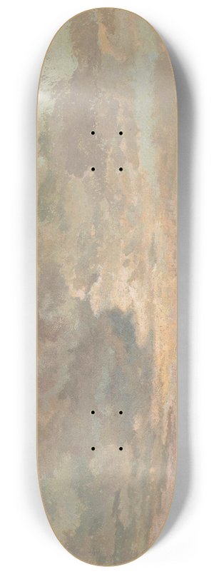 Adrien-Joseph Heymans - Sunset on the Heath 8.25 inch art skate deck