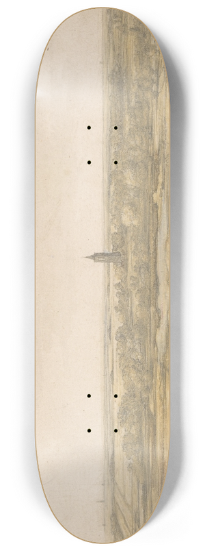 Aelbert Cuyp - Landscape 8.25 inch art skate deck