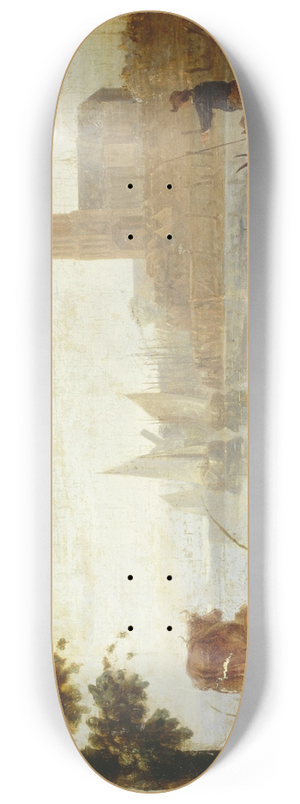 Aelbert Cuyp - View on the Maas 8.25 inch art skate deck