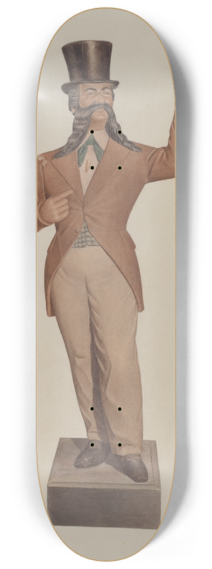 Albert Ryder - Cigar Store Figure 8.25 inch art skate deck