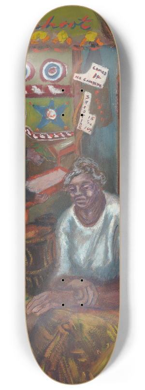 Agnes Hart - Learn to Shoot 8.25 inch art skate deck