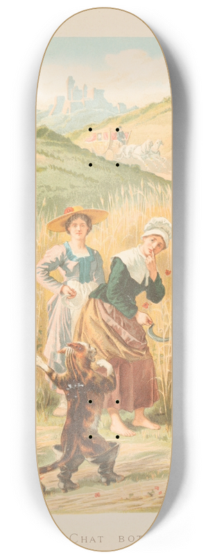 A. Guillon - Le chat botte 8.25 inch art skate deck