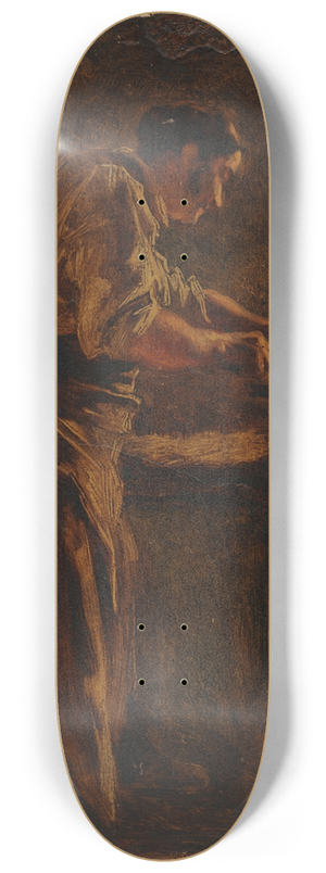 Aim Morot - Le forgeron Stade de cration esquisse 8.25 inch art skate deck