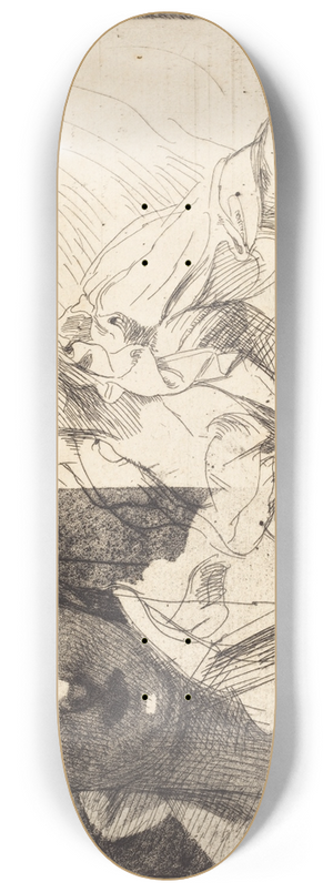 Albert Besnard - Madeleine Lemaire 8.25 inch art skate deck