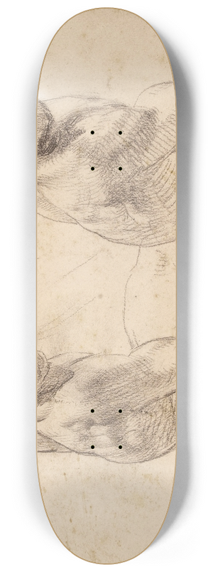 Albert Besnard - Satyre, n7 8.25 inch art skate deck