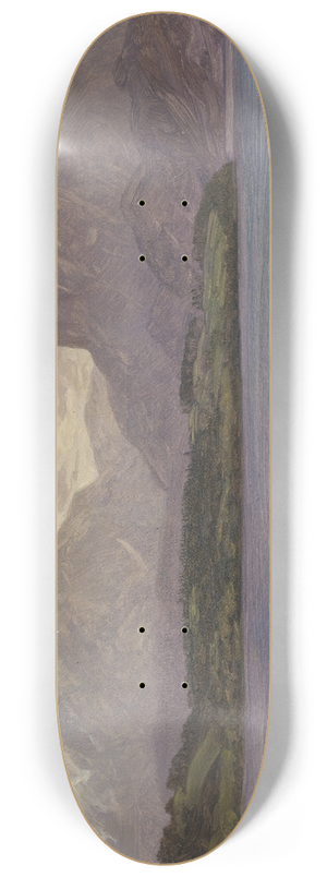 Albert Bierstadt - Alaskan Coast Range 8.25 inch art skate deck