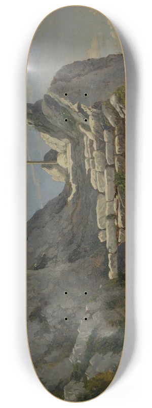 Albert Bierstadt - Landscape 8.25 inch art skate deck