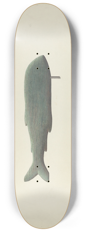 Albert Ryder - Fish Weather Vane 8.25 inch art skate deck