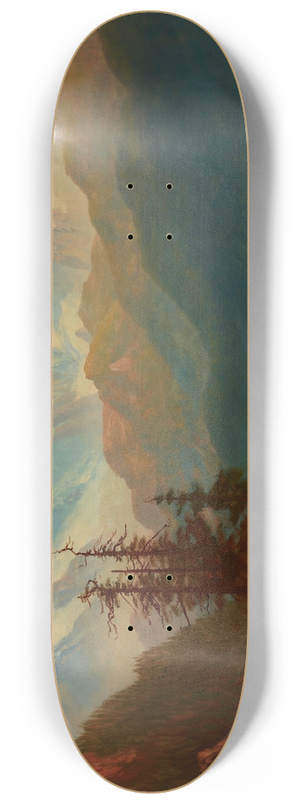 Albert Bierstadt - Splendor 8.25 inch art skate deck