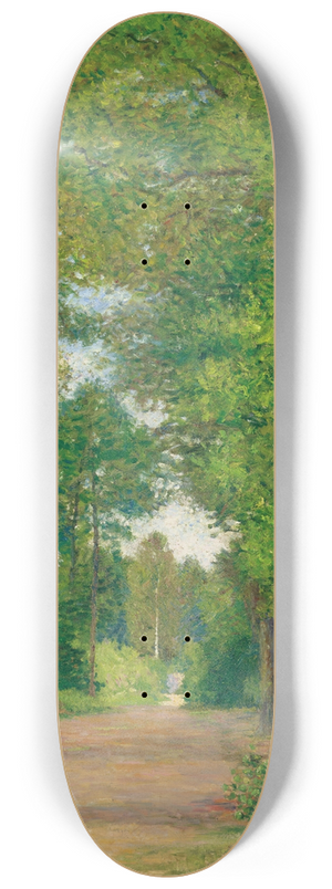 Albert Dubois-Pillet - Paysage de fort 8.25 inch art skate deck