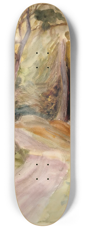 Albert Edelfelt - Metsnsisusta 8.25 inch art skate deck