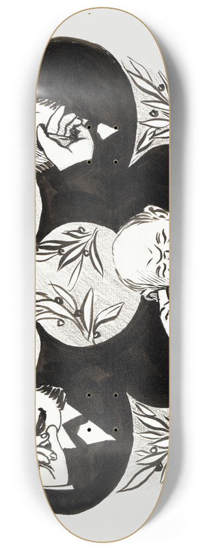 Albert Engstrm - Heading for the Chronicle 8.25 inch art skate deck