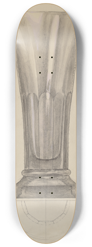 Albert Eyth - Beer Glass 8.25 inch art skate deck