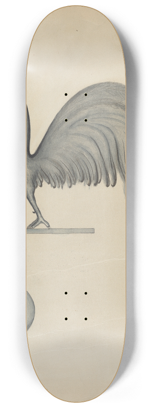 Albert Eyth - Weather Vane  Iron Rooster 8.25 inch art skate deck