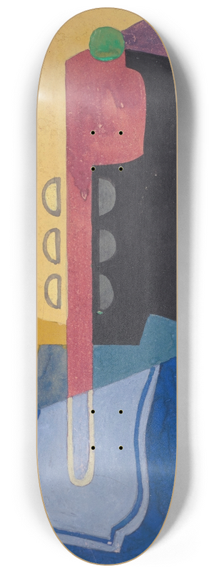Albert Gleizes - Composition 8.25 inch art skate deck