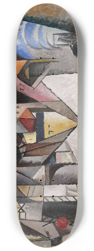 Albert Gleizes - Landscape 8.25 inch art skate deck