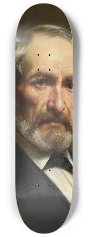 Albert Grfle - Self-portrait 8.25 inch art skate deck