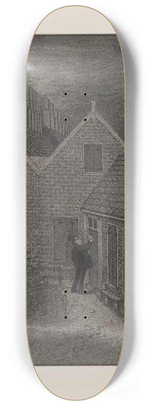 Albert Hahn - De aanzegger 8.25 inch art skate deck
