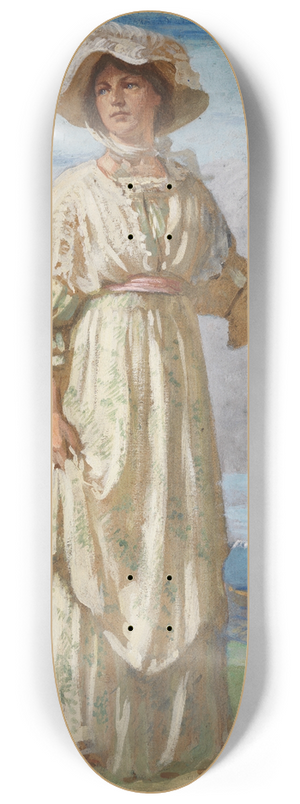 Albert Lang - Auf dem Spaziergang 8.25 inch art skate deck
