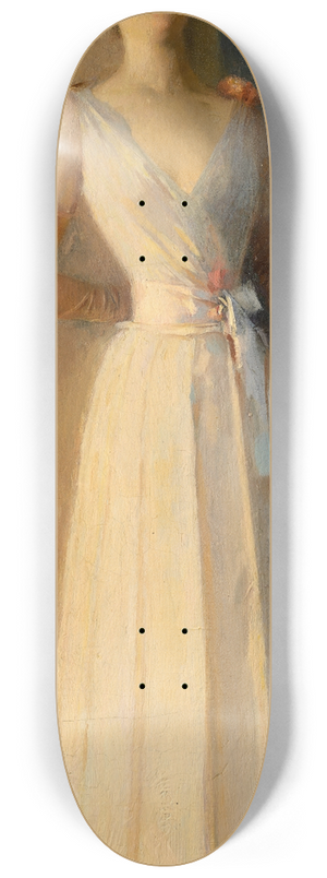 Albert Lynch - Portrait By Gaslight 8.25 inch art skate deck