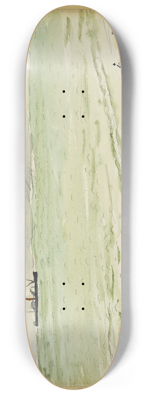 Albert Marquet - La digue  la Goulette 8.25 inch art skate deck