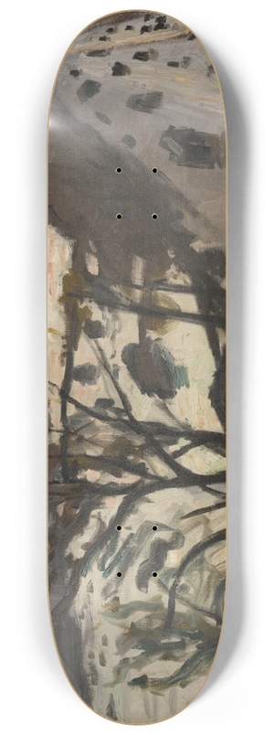 Albert Marquet - Paris, quai du Louvre, soleil dhiver 8.25 inch art skate deck
