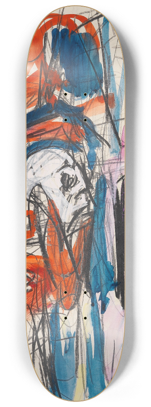 Albert Mller - Ohne Titel 8.25 inch art skate deck