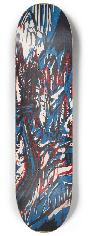 Albert Mller - Sertigtal 8.25 inch art skate deck