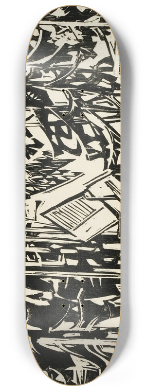 Albert Mller - Sgemhle 8.25 inch art skate deck