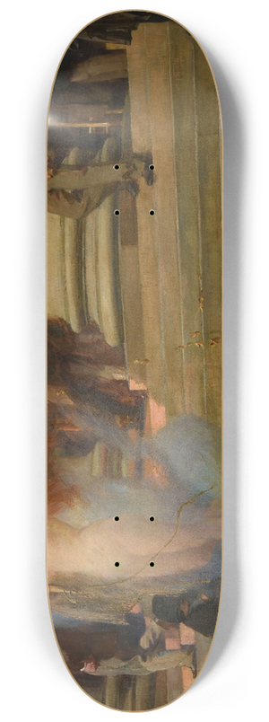 Albert Pierre-Ren Maignan - La Fortune passe 8.25 inch art skate deck