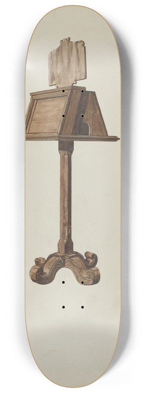 Albert Pratt - Music Stand 8.25 inch art skate deck