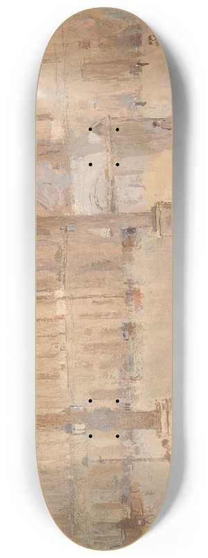 Frank Edwin Scott - Place de la Concorde no. I 8.25 inch art skate deck