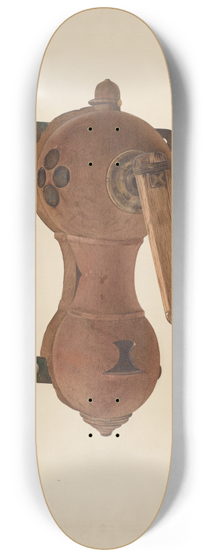 Albert Rudin - Naval Clapper 8.25 inch art skate deck