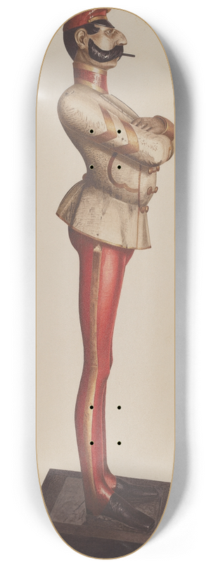 Albert Ryder - Cigar Store Figure 8.25 inch art skate deck