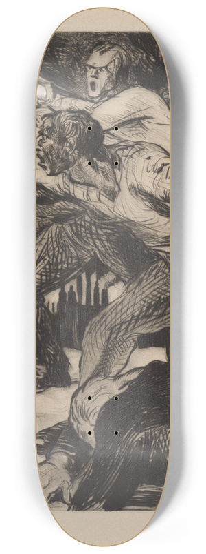 Albert Sterner - Riot 8.25 inch art skate deck