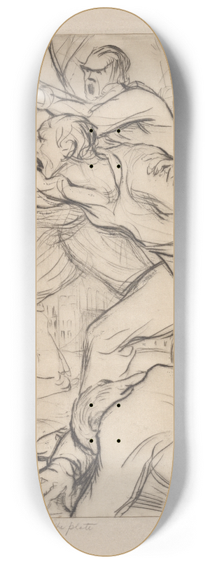 Albert Sterner - Riot 8.25 inch art skate deck