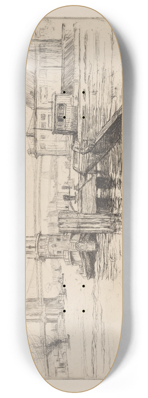 Albert Sterner - Tug Mathiesen 8.25 inch art skate deck