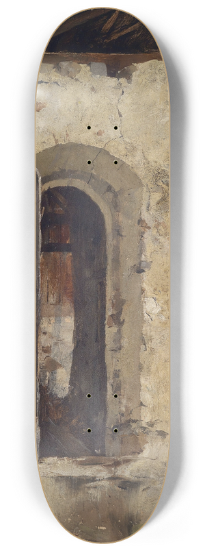 Albin Egger Lienz - Das Tor 8.25 inch art skate deck