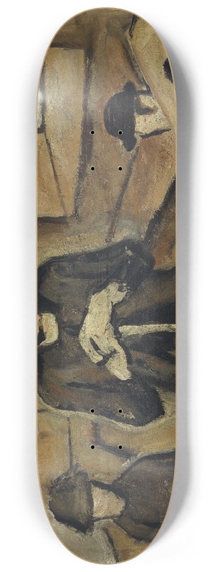 Albin Egger Lienz - Die Familie Studie 8.25 inch art skate deck