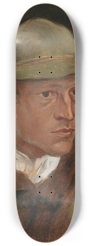 Albin Egger Lienz - Simon Moser Studie zu Das Kreuz 8.25 inch art skate deck
