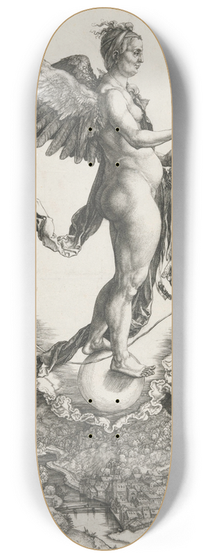 Albrecht Drer - Nemesis 8.25 inch art skate deck