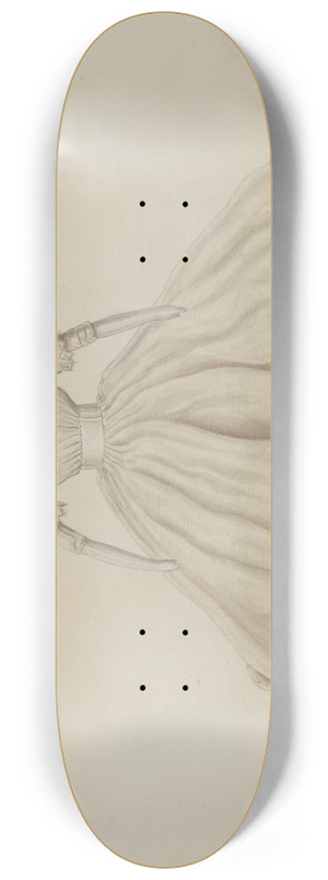Al Curry - Costume Doll 8.25 inch art skate deck