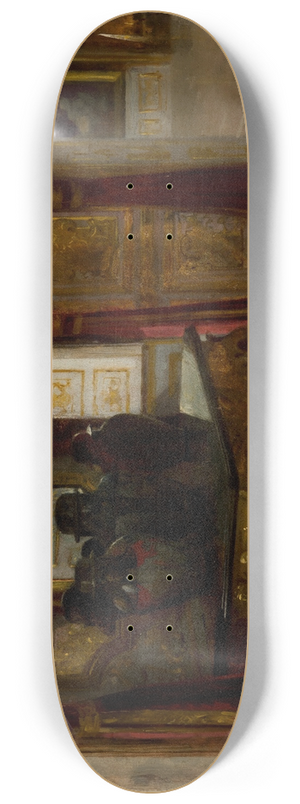 Aleksander Gierymski - Interior 8.25 inch art skate deck