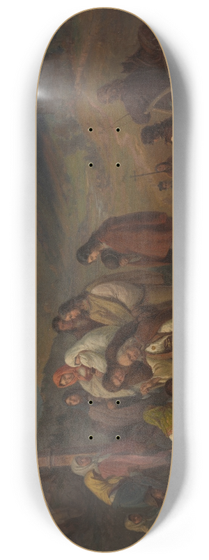 Aleksander Kotsis - A Highlanders Funeral 8.25 inch art skate deck