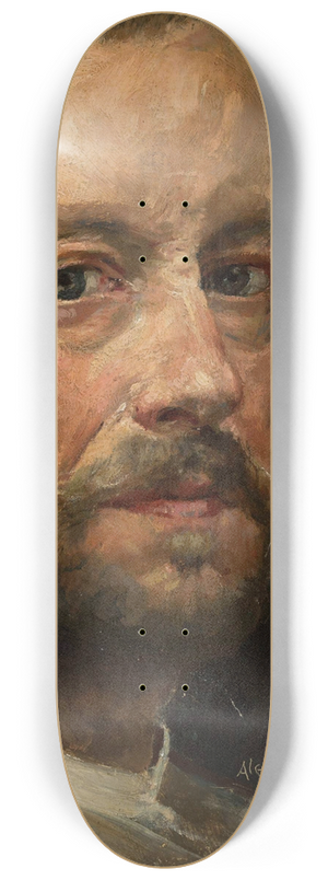 Aleksander Mroczkowski - Self-portrait 8.25 inch art skate deck