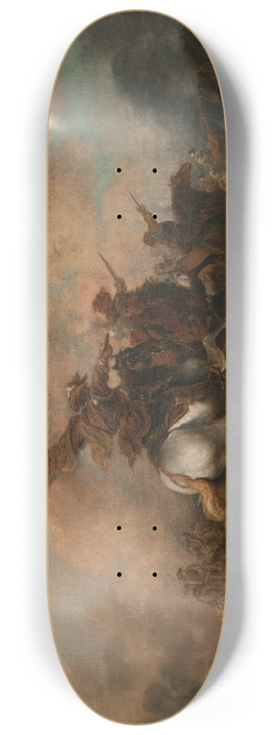 Aleksander Orowski - Battle Scene 8.25 inch art skate deck
