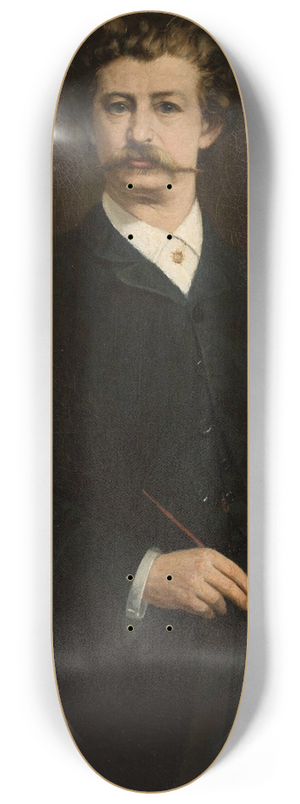 Aleksander Sochaczewski - Self-portrait 8.25 inch art skate deck